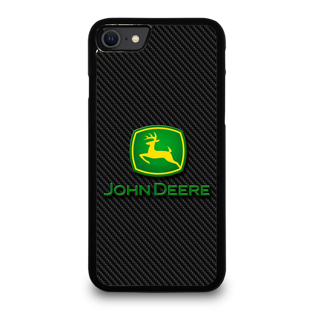 John Deere Carbon Motif Wallpaper iPhone SE 2020 Case