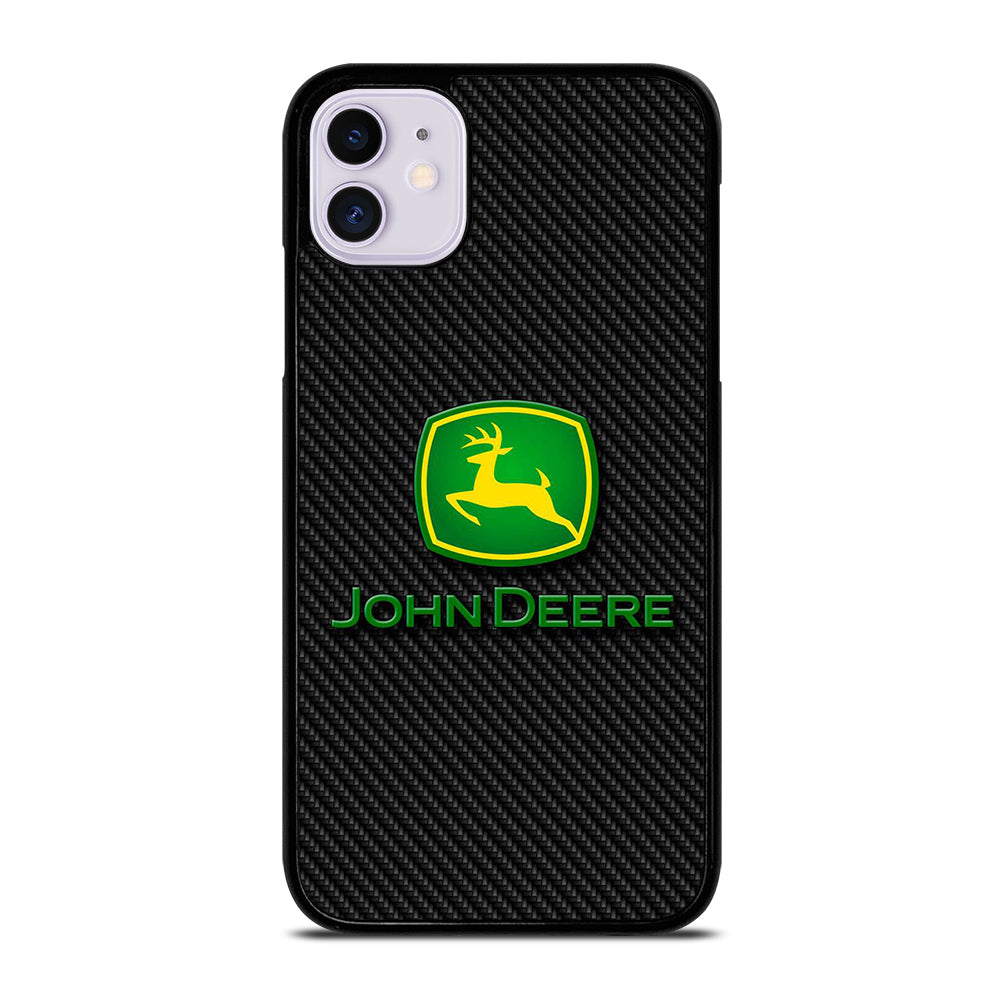 John Deere Carbon Motif Wallpaper iPhone 11 Case