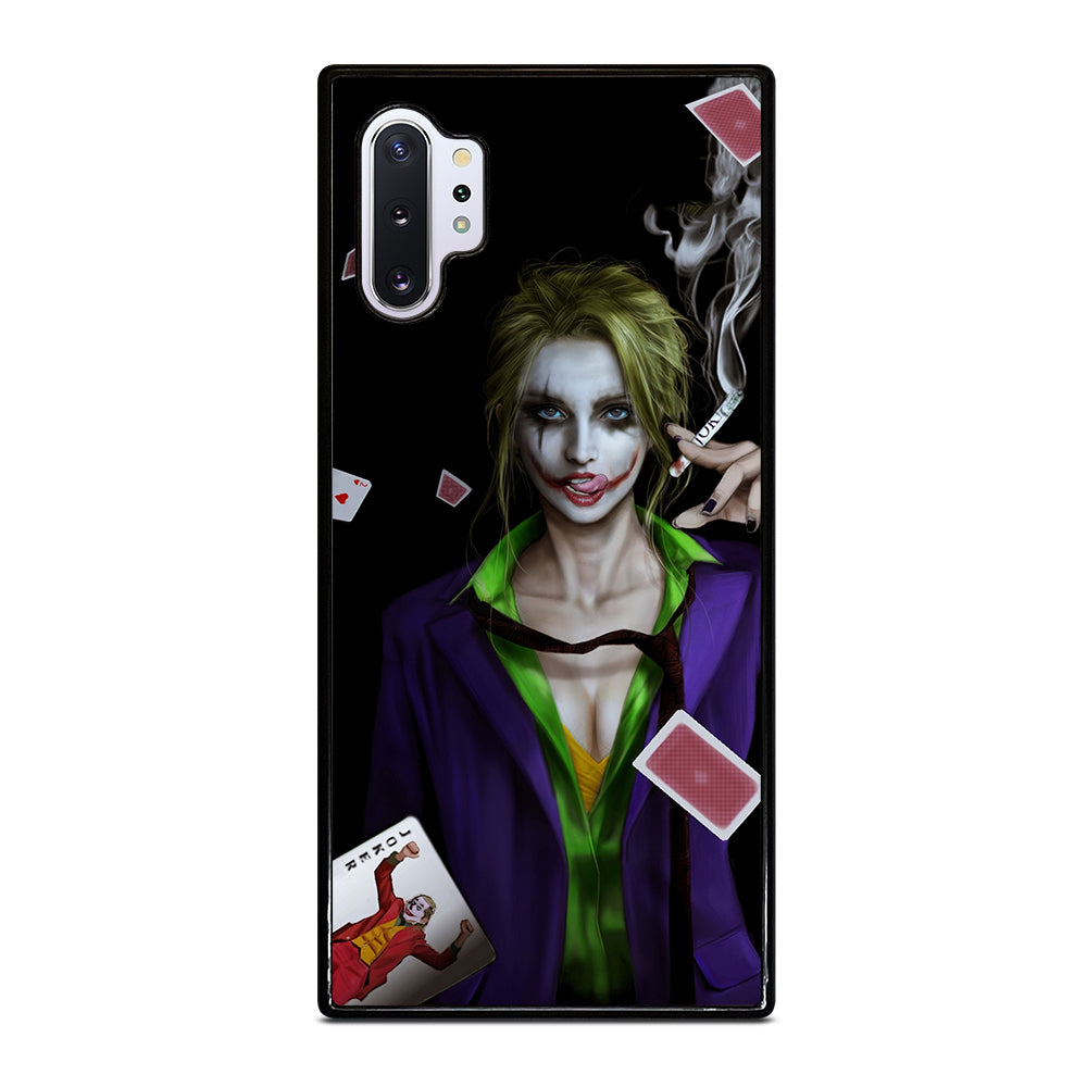 Joker Girl Smoking Samsung Galaxy Note 10 Plus Case