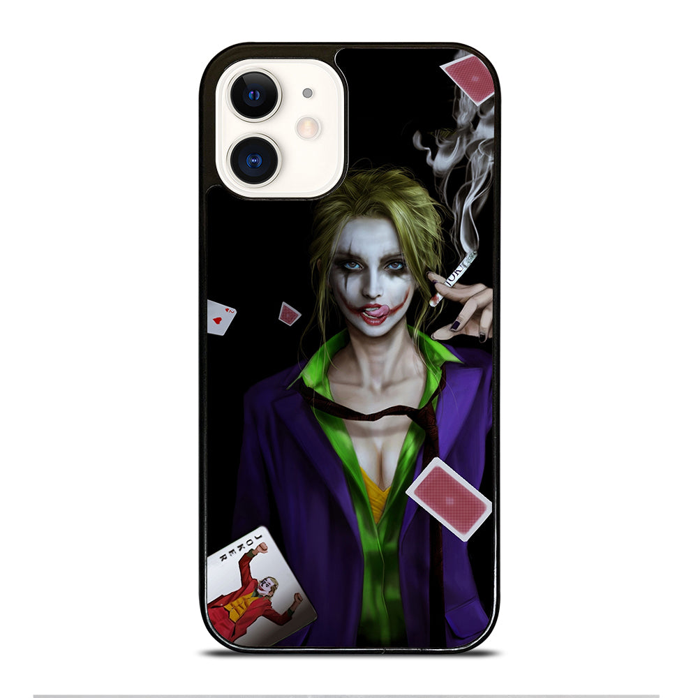 Joker Girl Smoking iPhone 12 Case