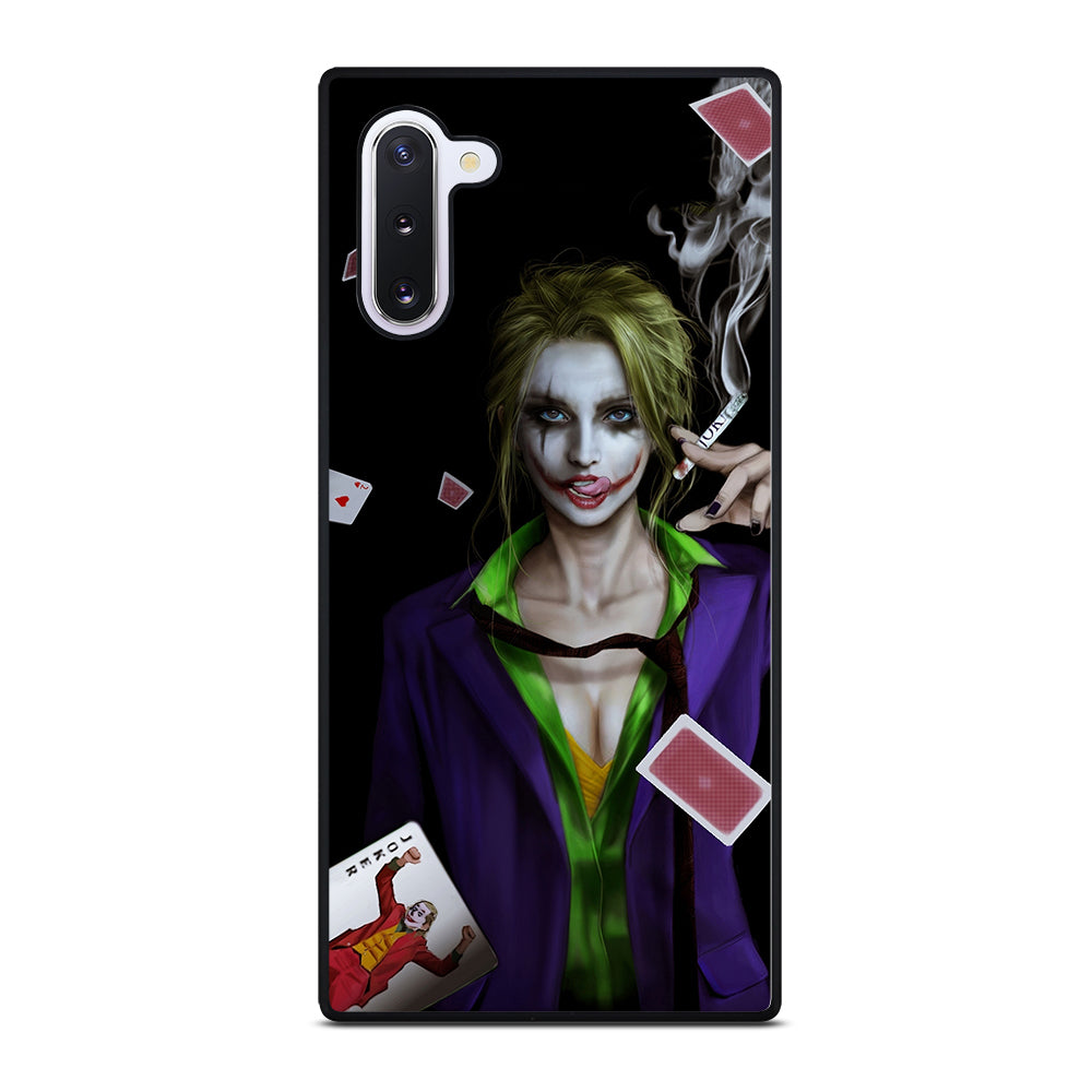 Joker Girl Smoking Samsung Galaxy Note 10 Case