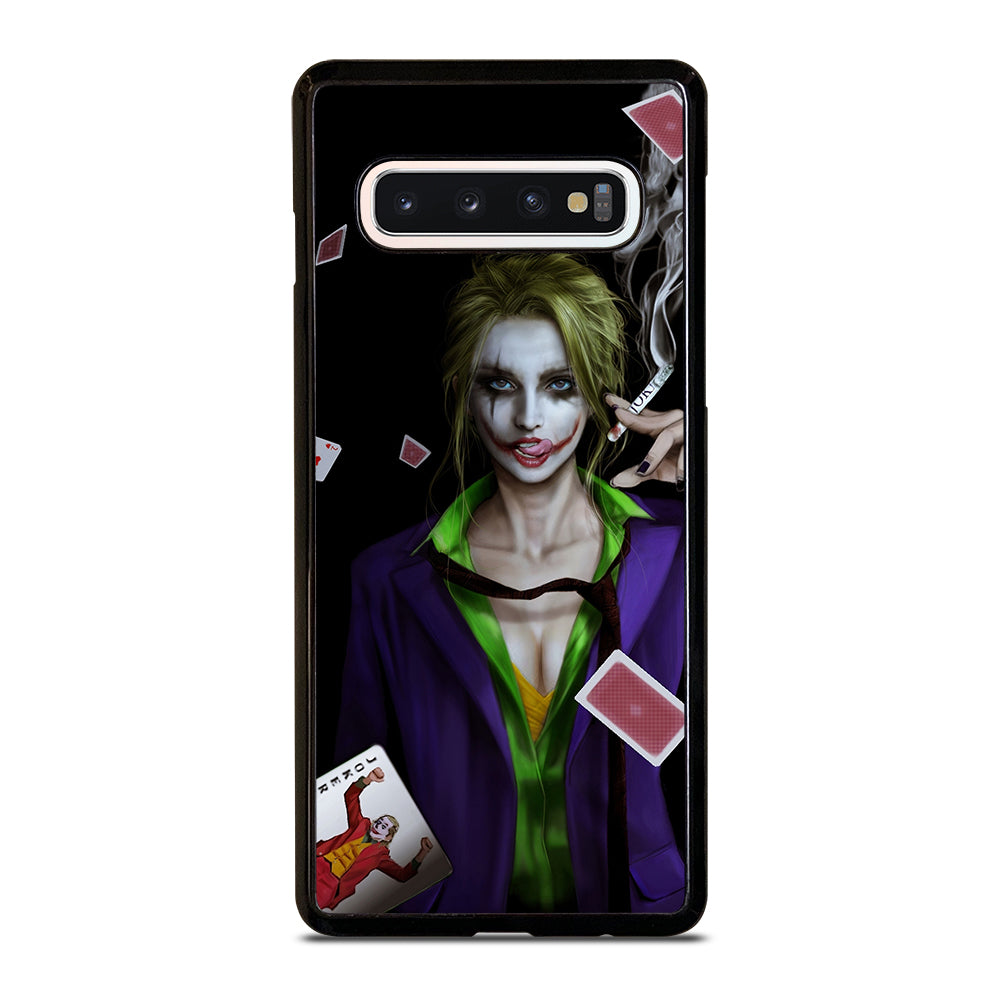 Joker Girl Smoking Samsung Galaxy S10 Case