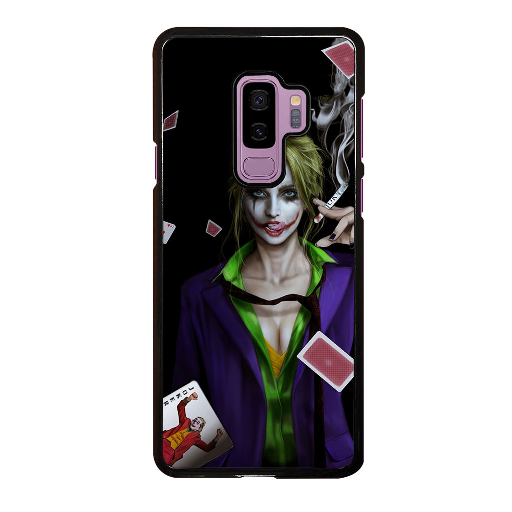 Joker Girl Smoking Samsung Galaxy S9 Plus Case
