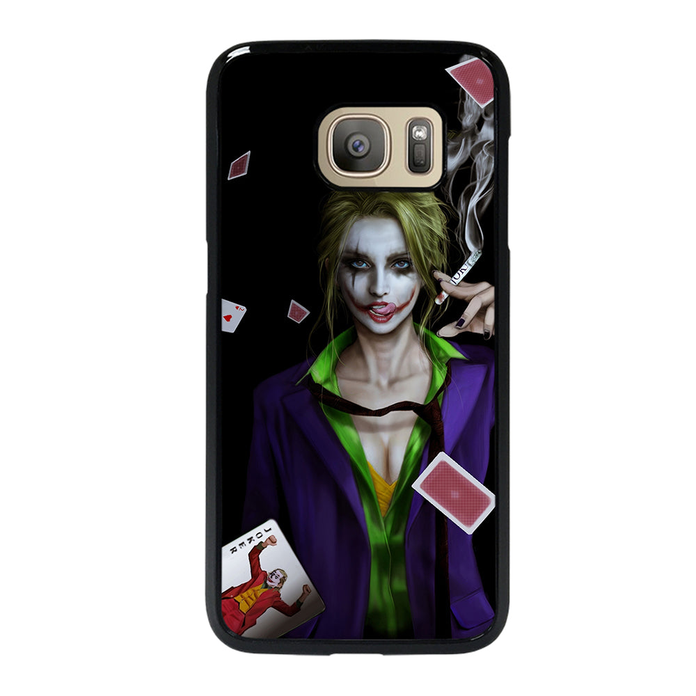 Joker Girl Smoking Samsung Galaxy S7 Case