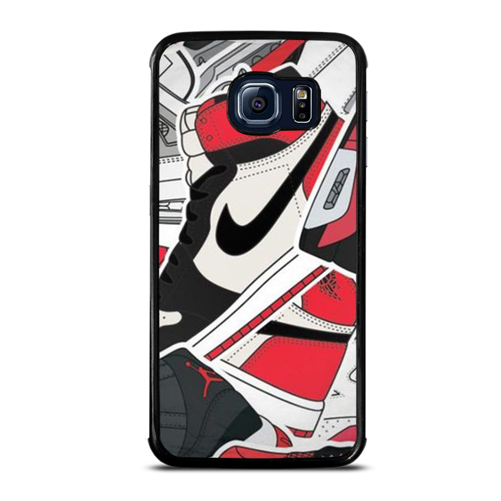 Jordan Shoe Image Samsung Galaxy S6 Edge Case