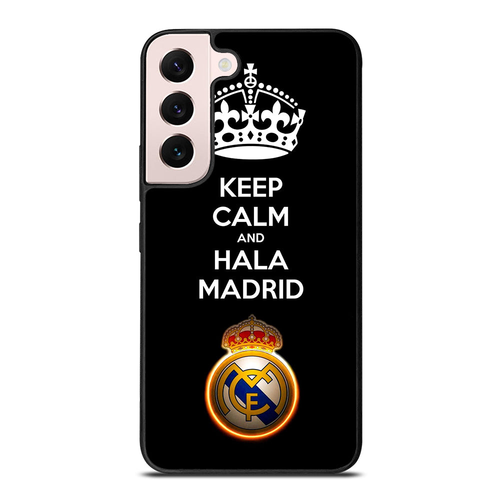 KEEP CALM AND HALA MADRID Samsung Galaxy S22 Plus 5G Case