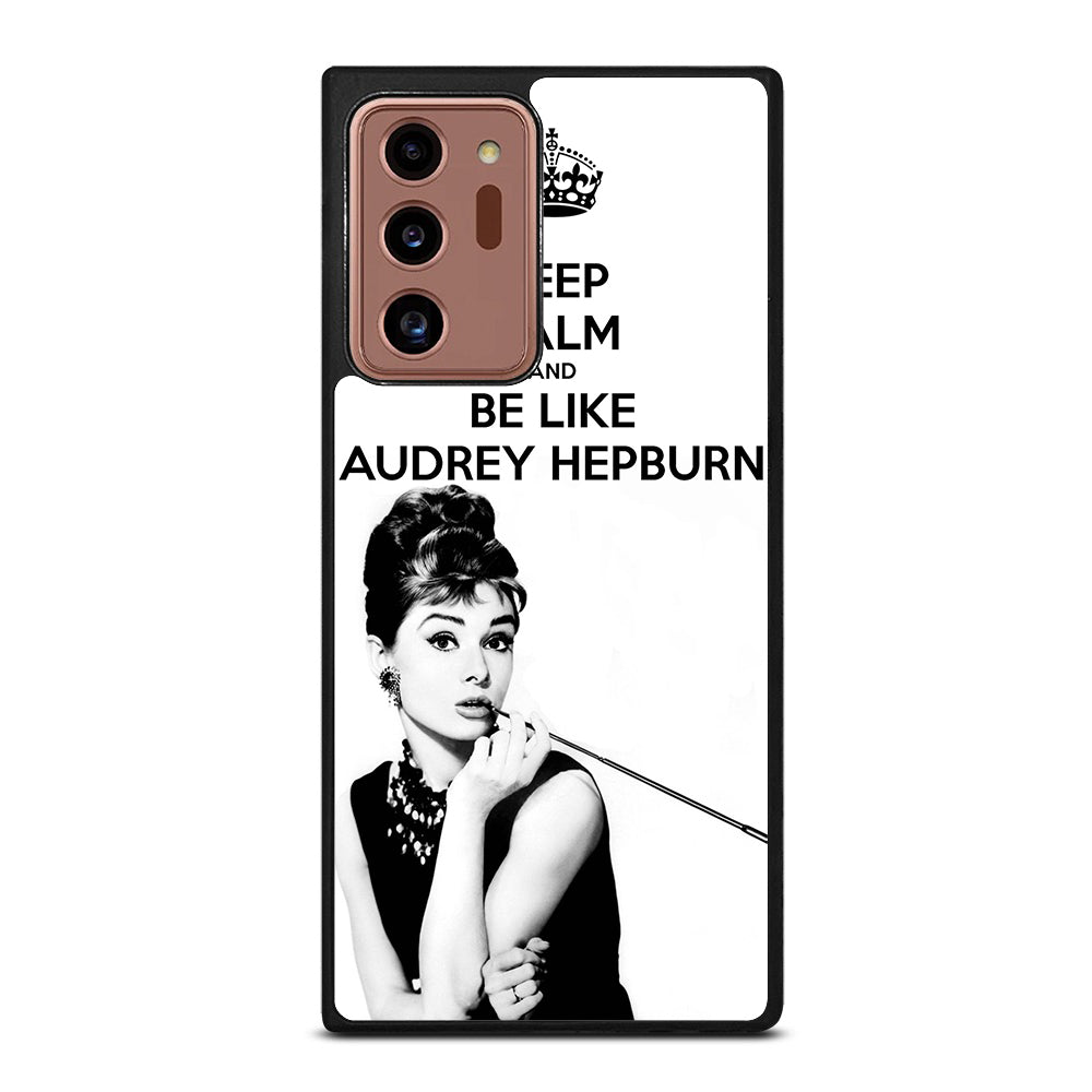 KEEP CALM AUDREY HEPBURN Samsung Galaxy Note 20 Ultra Case
