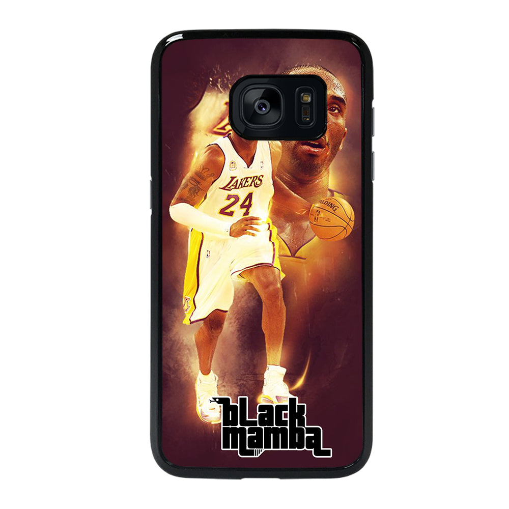 KOBE BRYANT BLACK MAMBA Samsung Galaxy S7 Edge Case