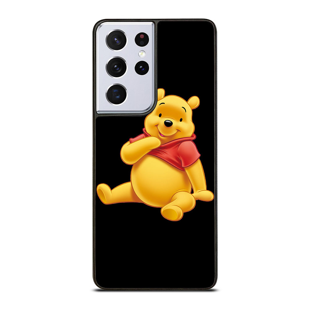 LAZY TIME WINNIE THE POOH Samsung Galaxy S21 Ultra 5G Case