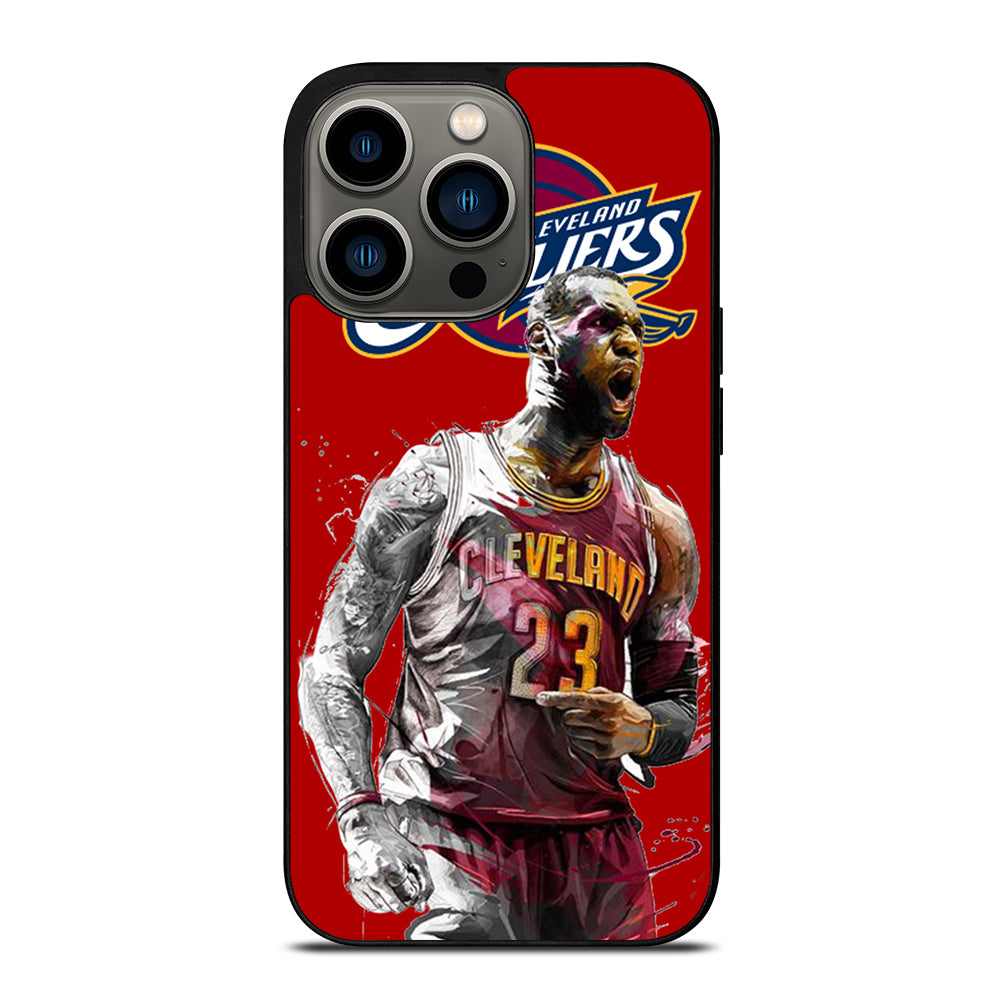 LEBRON JAMES CLEVELAND CAVALIERS iPhone 13 Pro Case
