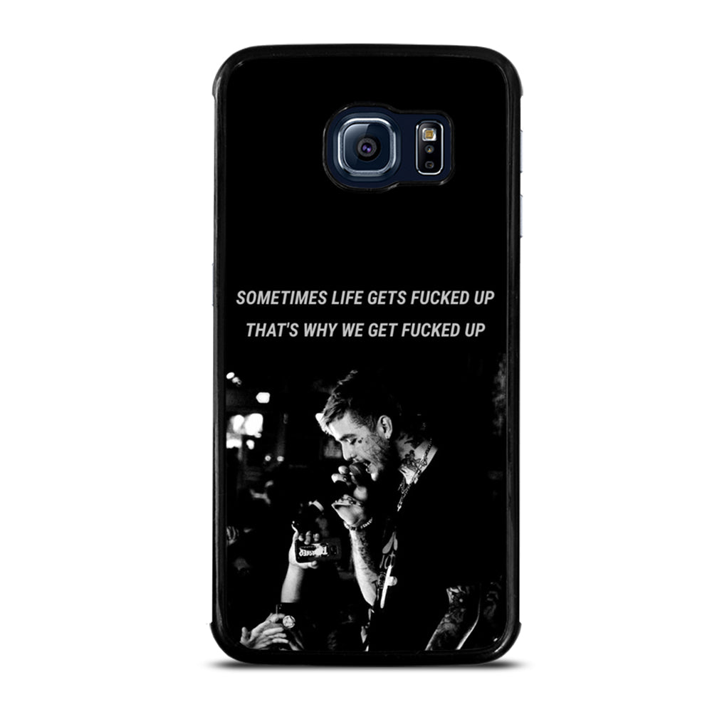 LIL PEEP QUOTE Samsung Galaxy S6 Edge Case
