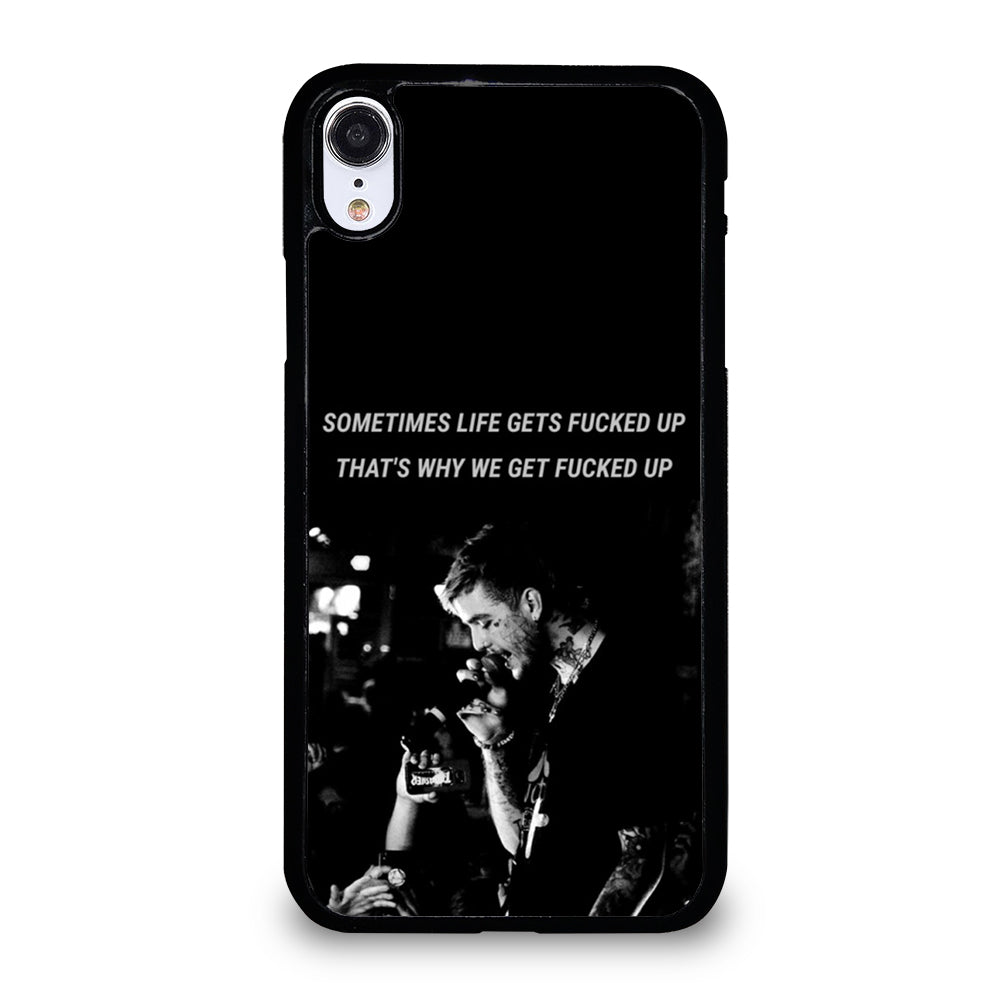 LIL PEEP QUOTE iPhone XR Case