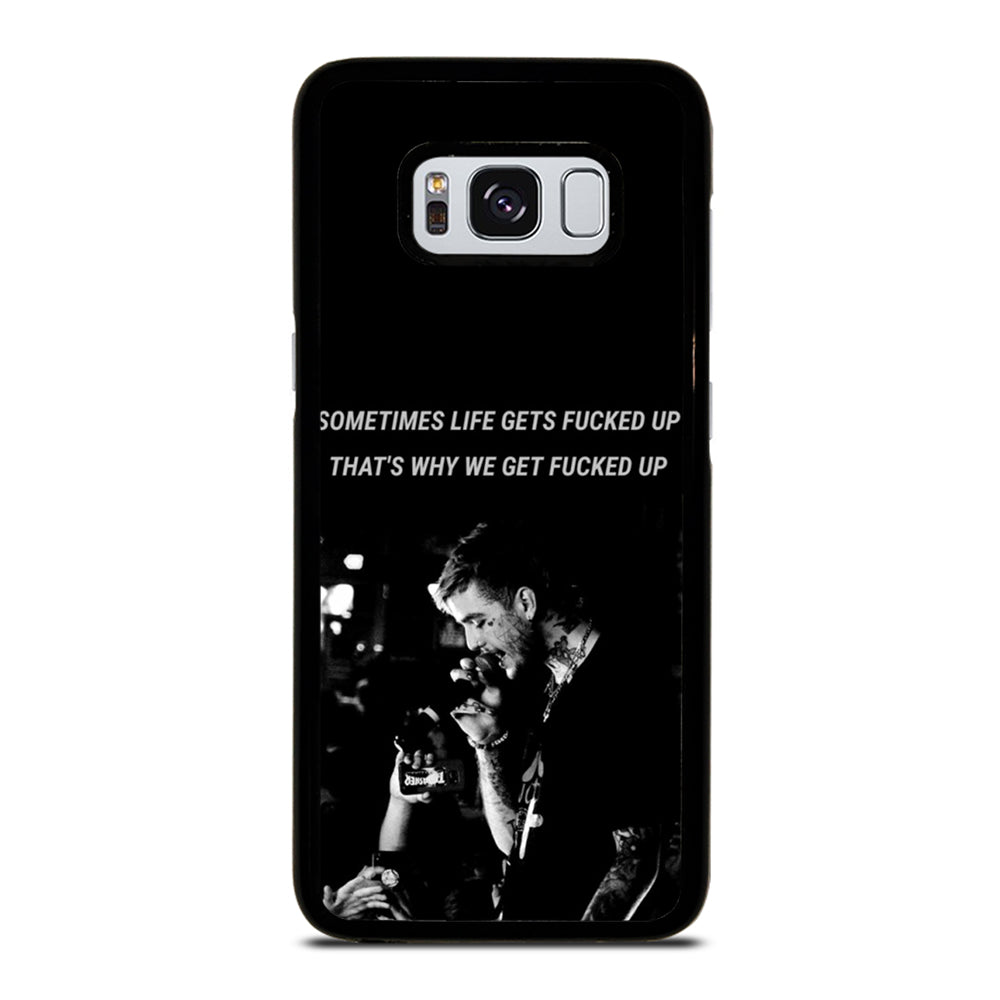 LIL PEEP QUOTE Samsung Galaxy S8 Case
