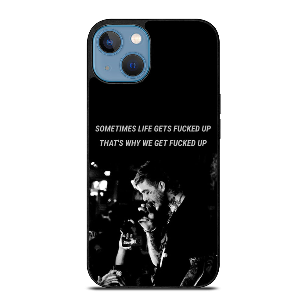 LIL PEEP QUOTE iPhone 13 Case