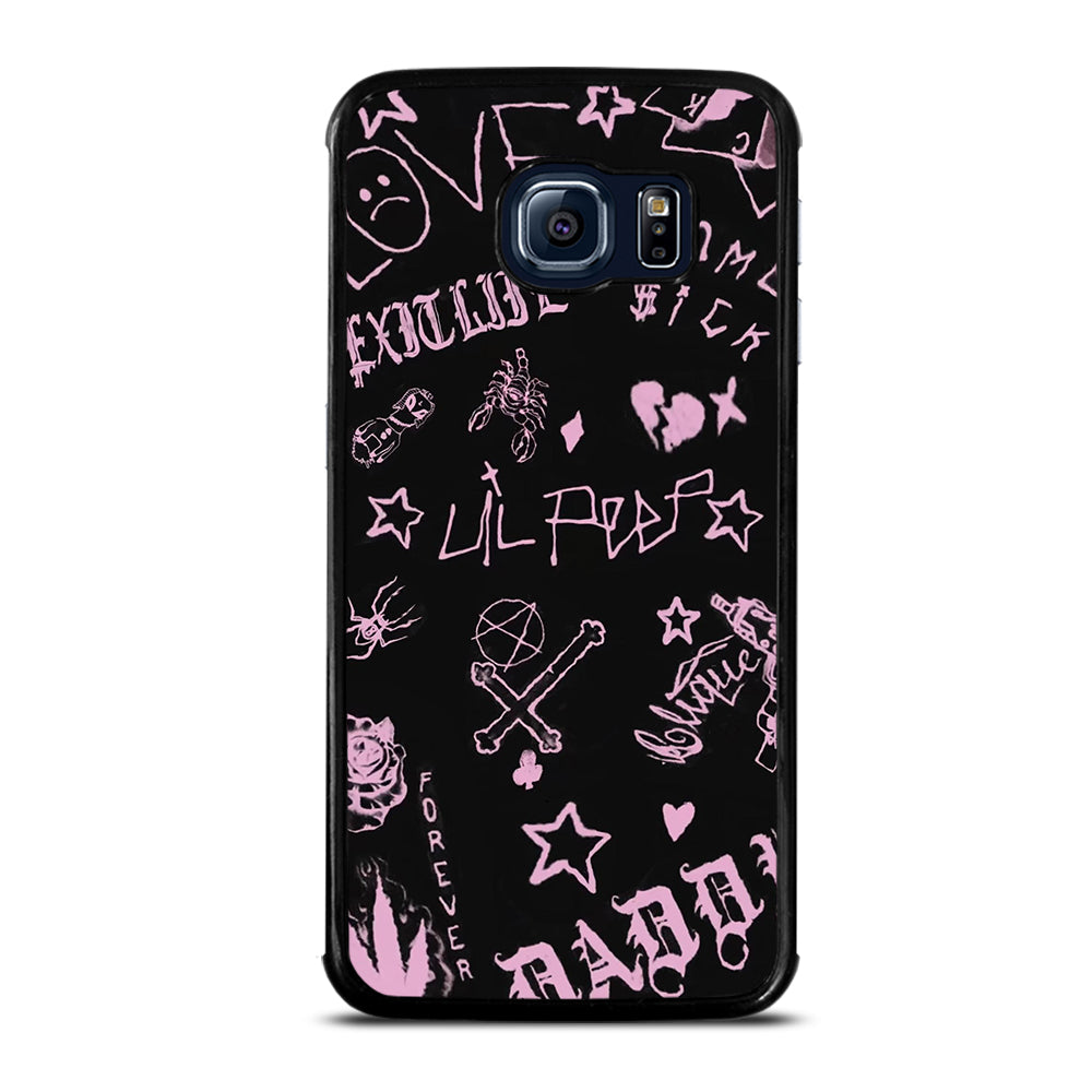 LIL PEEP TATTOO CONCEPT Samsung Galaxy S6 Edge Case