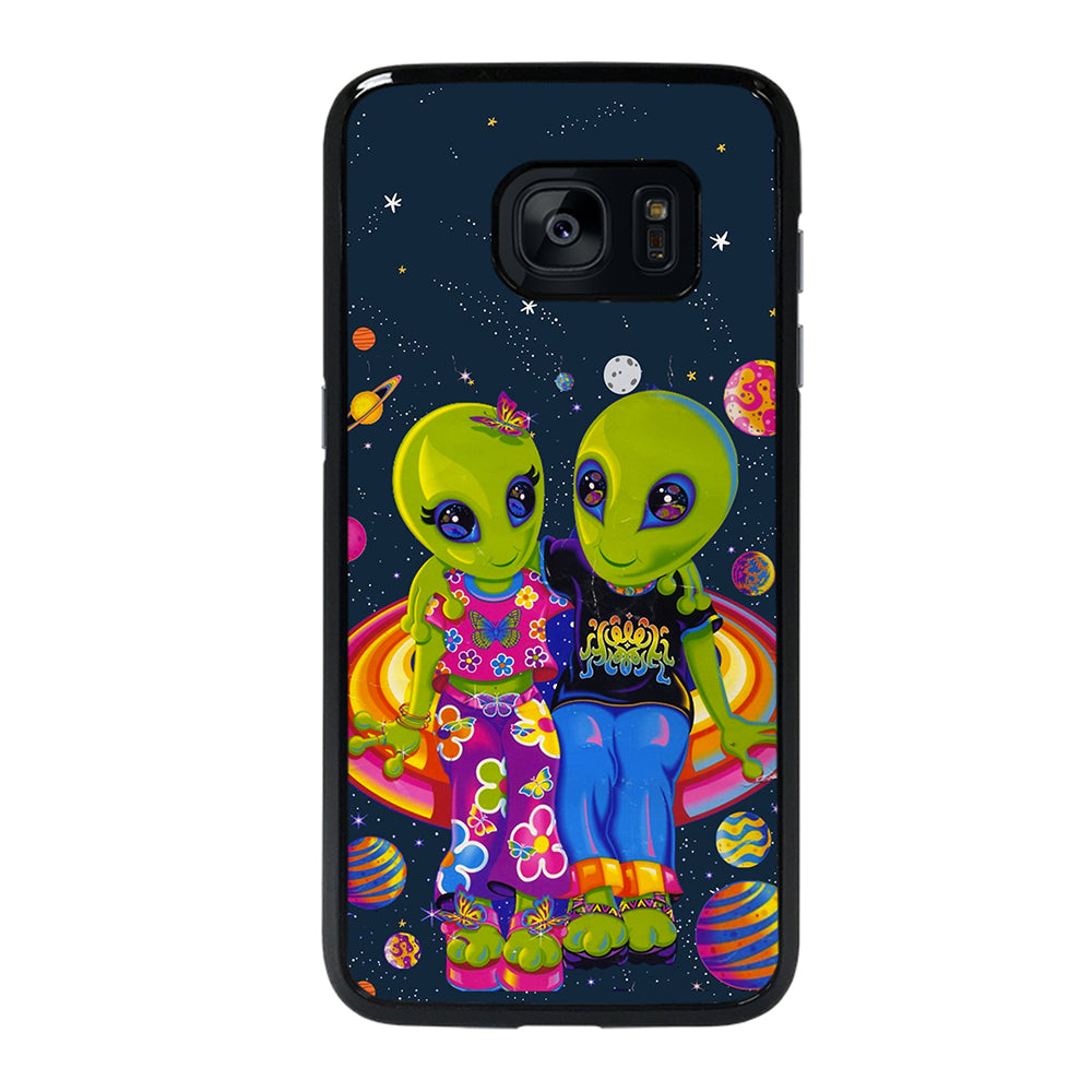 LISA FRANK ASTROBLAST SPACE Samsung Galaxy S7 Edge Case