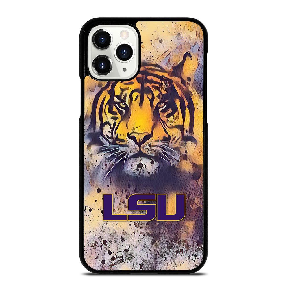 LSU Tigers Wallpaper iPhone 11 Pro Case