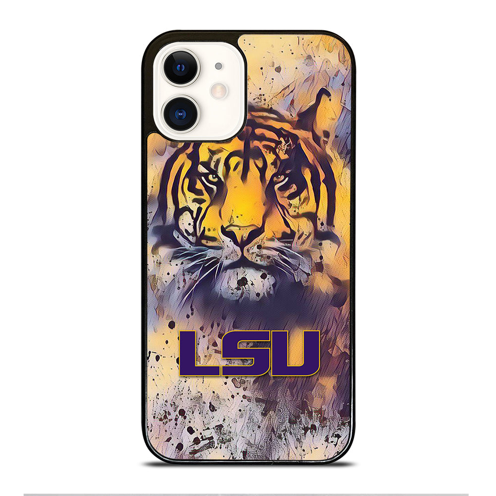 LSU Tigers Wallpaper iPhone 12 Case