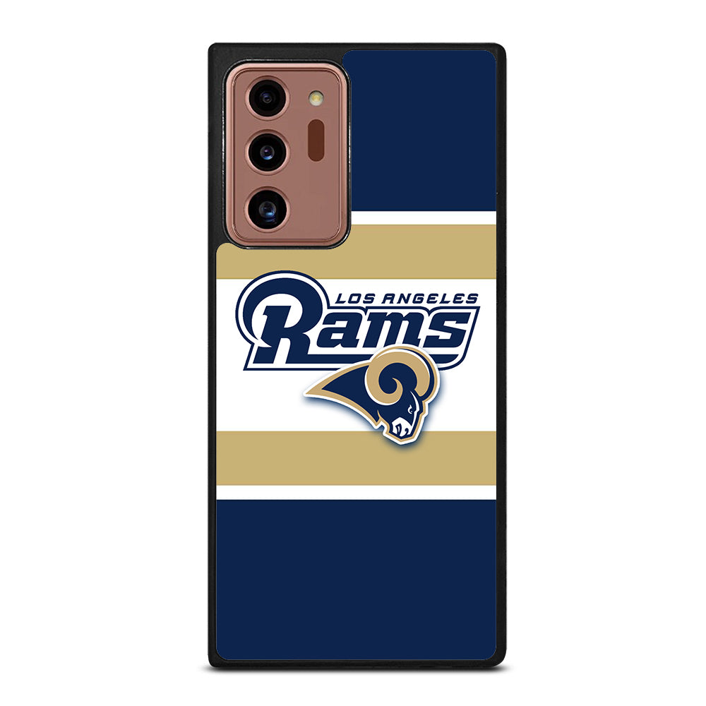 Los Angeles Rams NFL Emblem Samsung Galaxy Note 20 Ultra Case