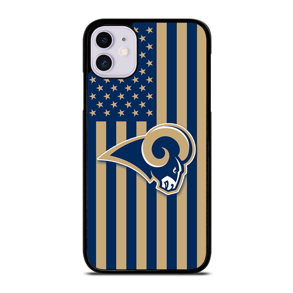 Los Angeles Rams NFL Logo iPhone 11 Case