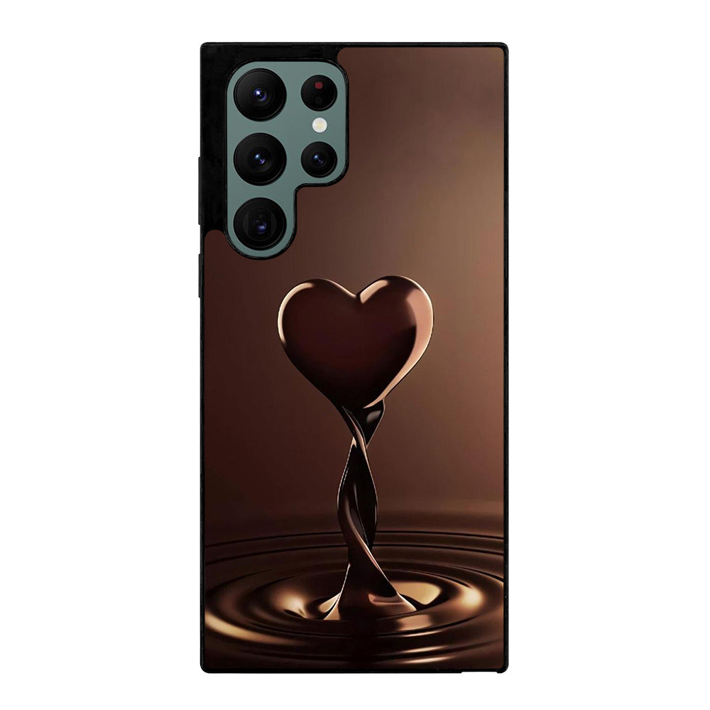 Lovely Chocolate Image Samsung Galaxy S22 Ultra 5G Case