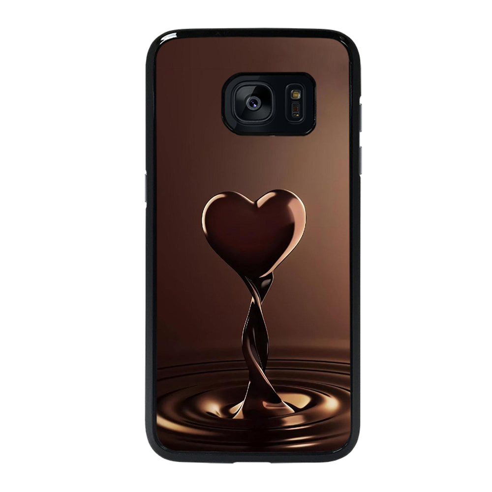 Lovely Chocolate Image Samsung Galaxy S7 Edge Case