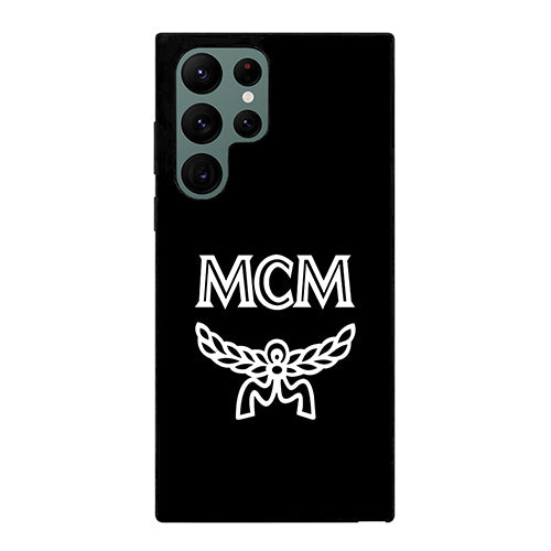 MCM Worldwide Simple Logo Samsung Galaxy S22 Ultra 5G Case