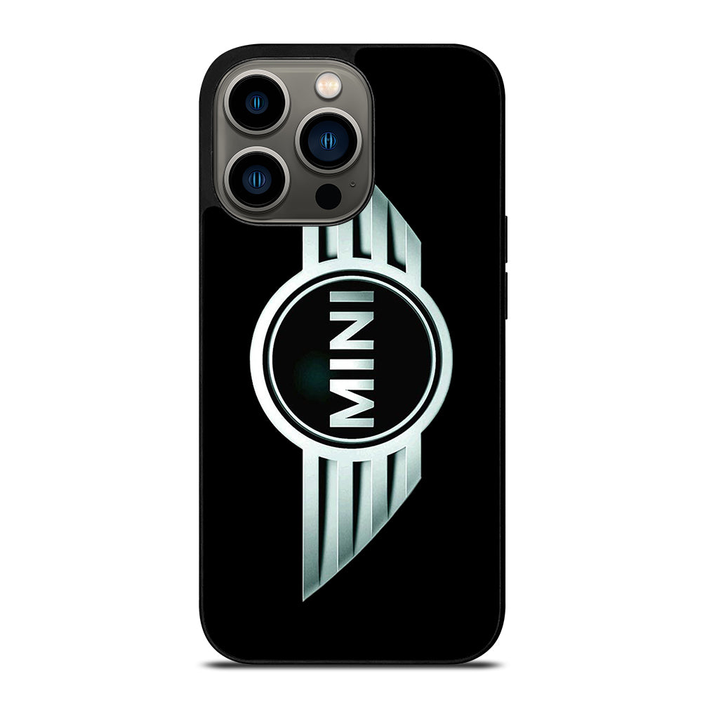 MINI COOPER LOGO BLACK LANDSCAPE iPhone 13 Pro Case