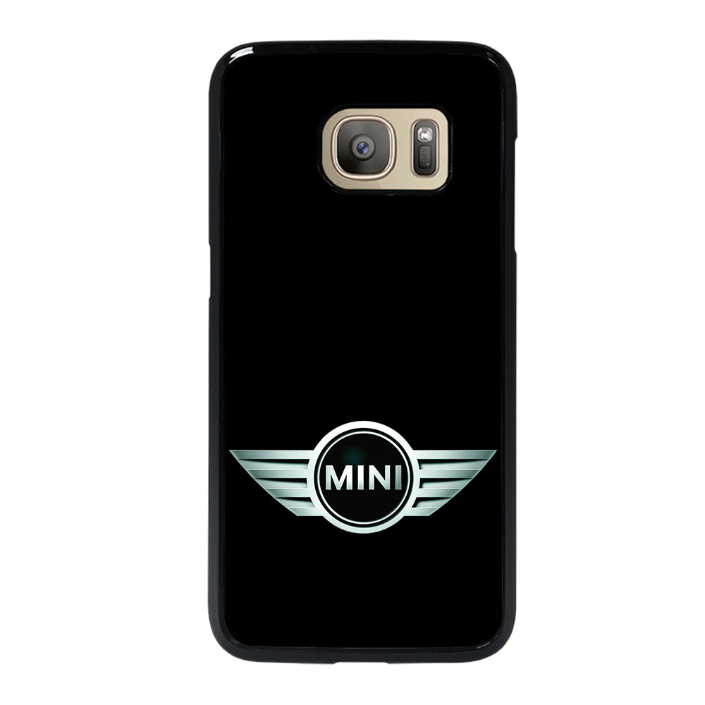 MINI COOPER LOGO BLACK Samsung Galaxy S7 Case