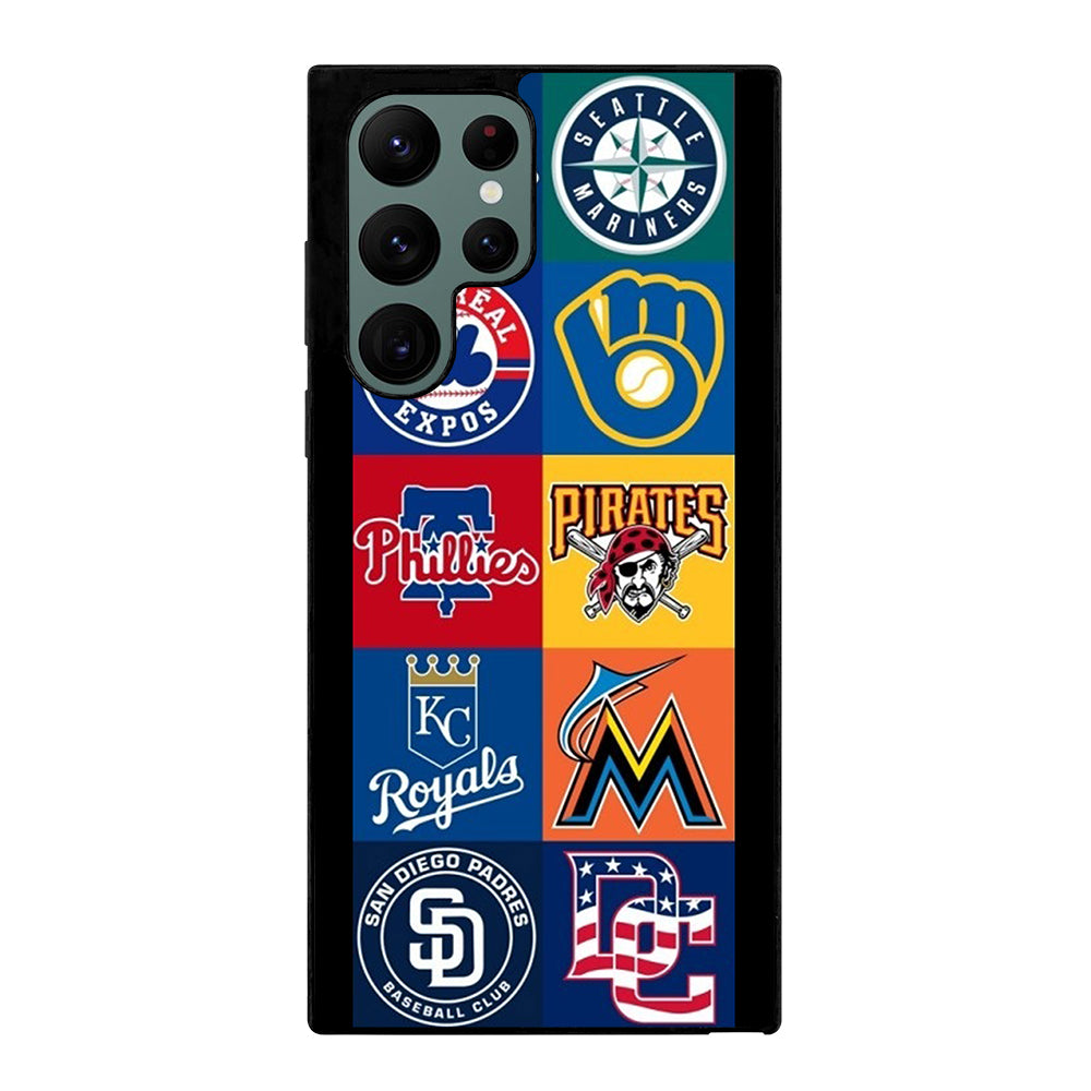 MLB Team Logo 3 Samsung Galaxy S22 Ultra 5G Case