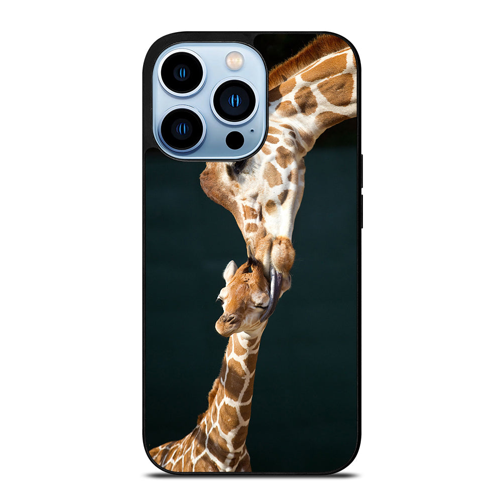 MOM TOUCHES BABY GIRAFFE iPhone 13 Pro Max Case