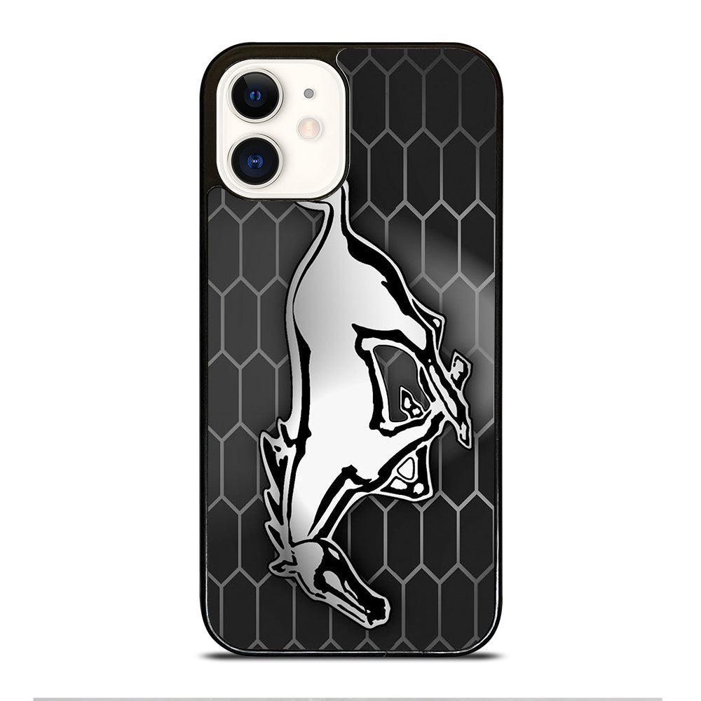 MUSTANG EMBLEM LANDSCAPE iPhone 12 Case