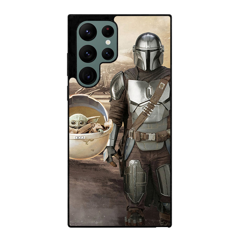 Mandalorian Baby Yoda Samsung Galaxy S22 Ultra 5G Case