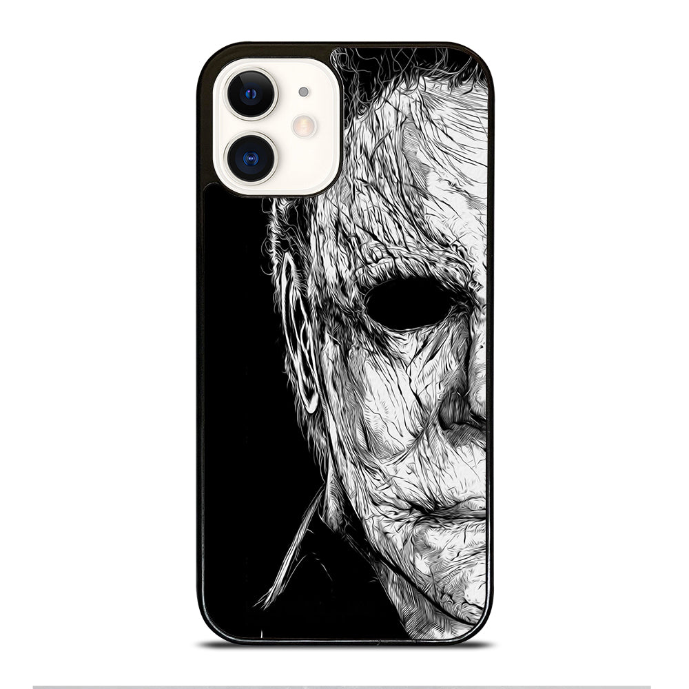 Michael Myers Halloween Half iPhone 12 Case