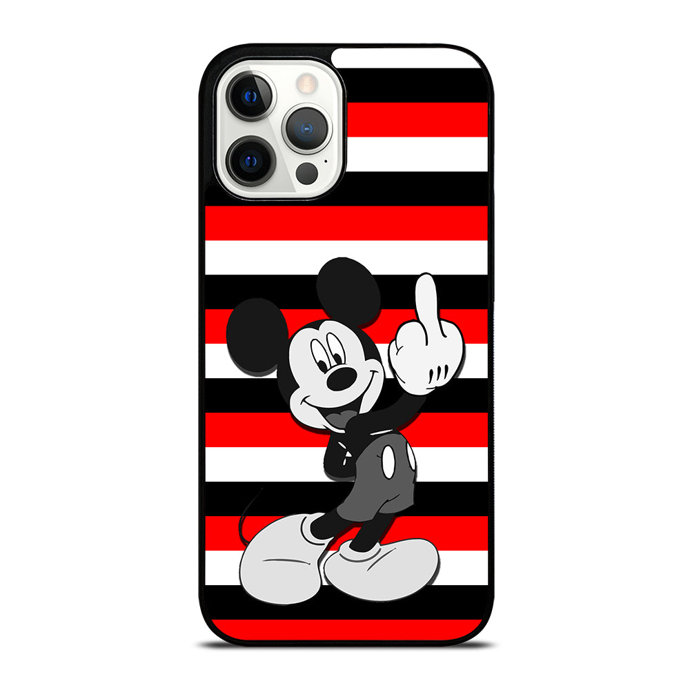 Mickey Mouse Middle Finger iPhone 12 Pro Max Case