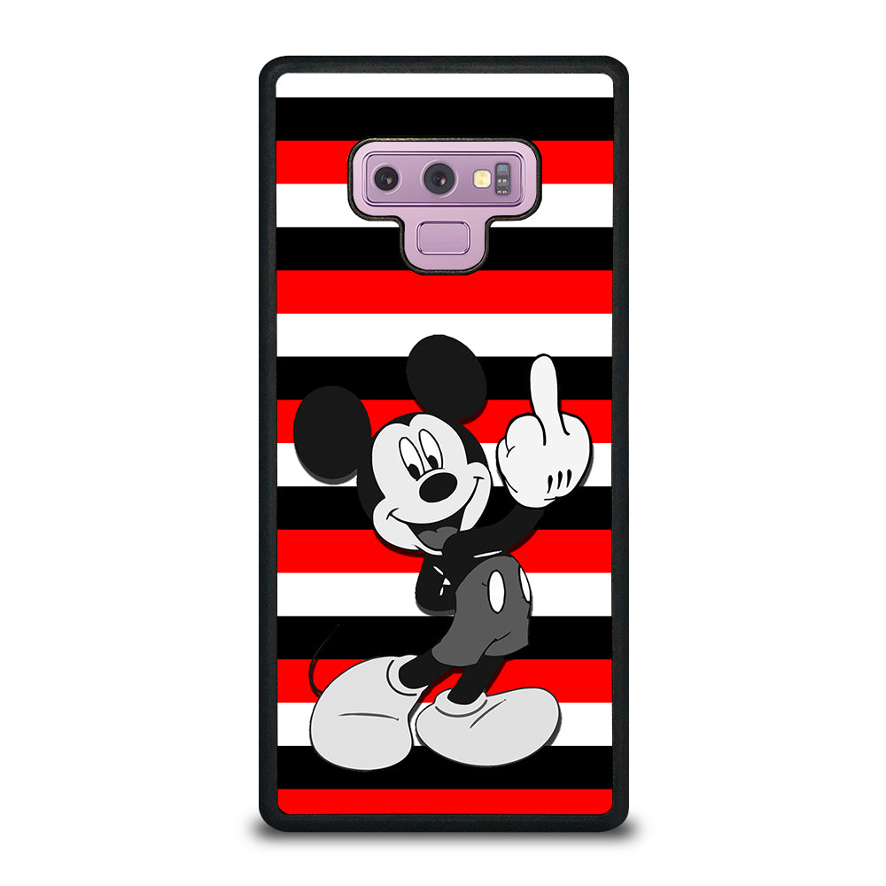 Mickey Mouse Middle Finger Samsung Galaxy Note 9 Case