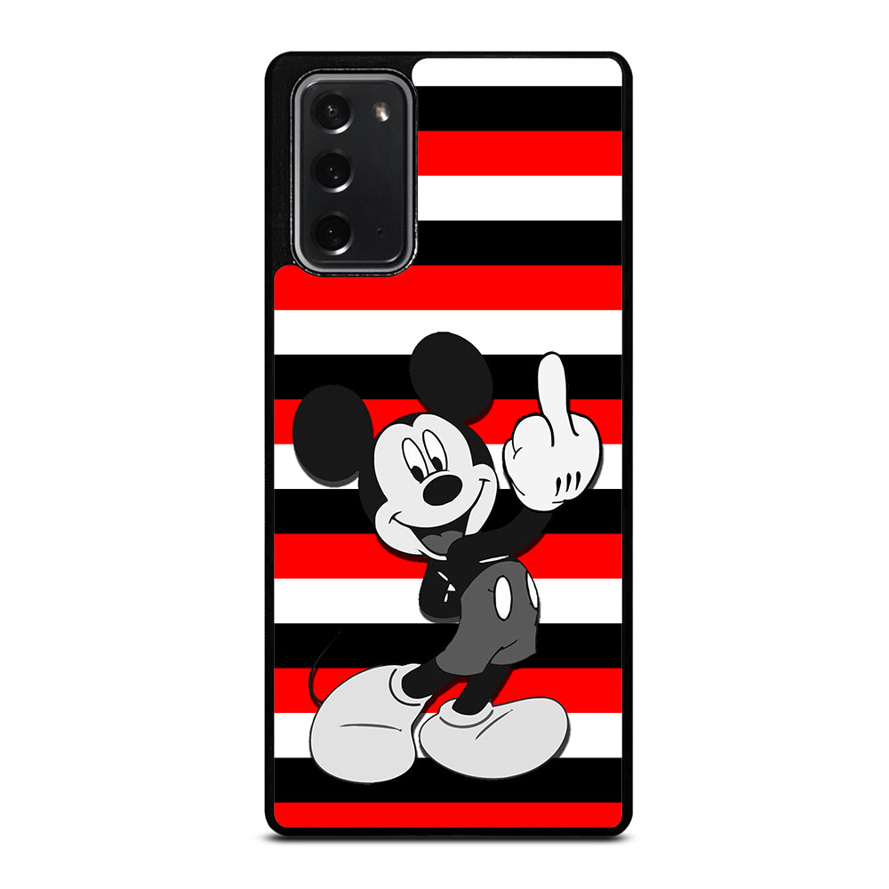 Mickey Mouse Middle Finger Samsung Galaxy Note 20 Case
