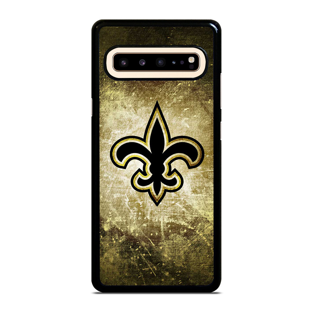 NEW ORLEANS SAINTS BACKGROUND Samsung Galaxy S10 5G Case