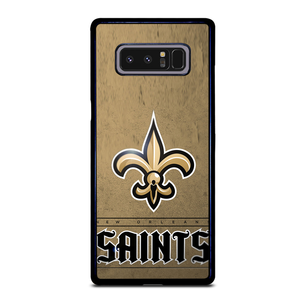 NEW ORLEANS SAINTS LOGO AND BACKGROUND Samsung Galaxy Note 8 Case