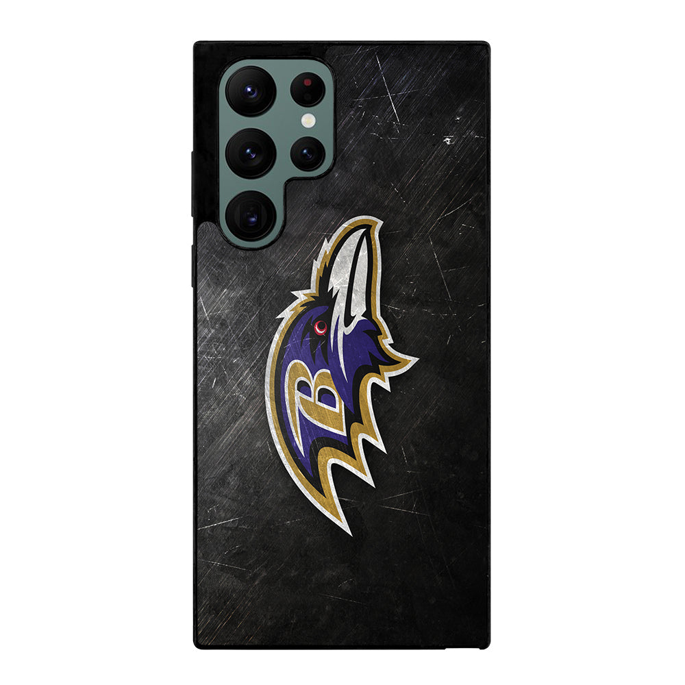 NFL Baltimore Ravens American Football Symbol Samsung Galaxy S22 Ultra 5G Case