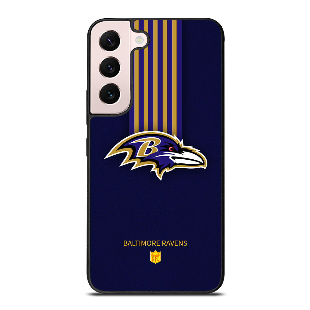 NFL Baltimore Ravens Logo Samsung Galaxy S22 Plus 5G Case
