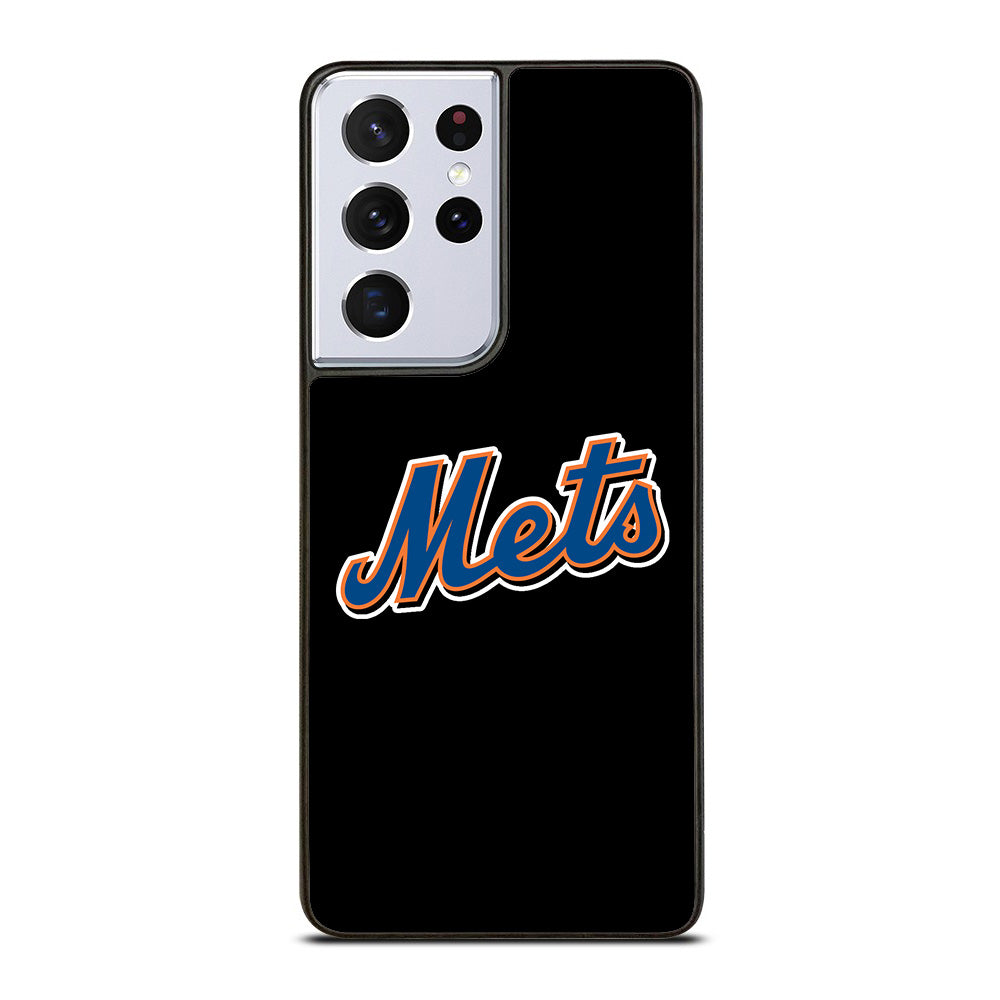 New York Mets Emblem Samsung Galaxy S21 Ultra 5G Case