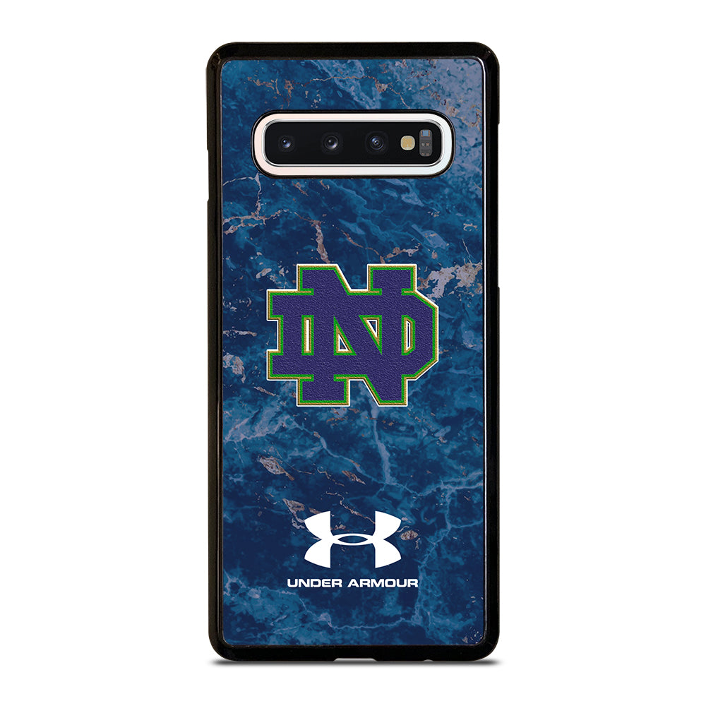 Notre Dame Under Armour Marble Samsung Galaxy S10 Case