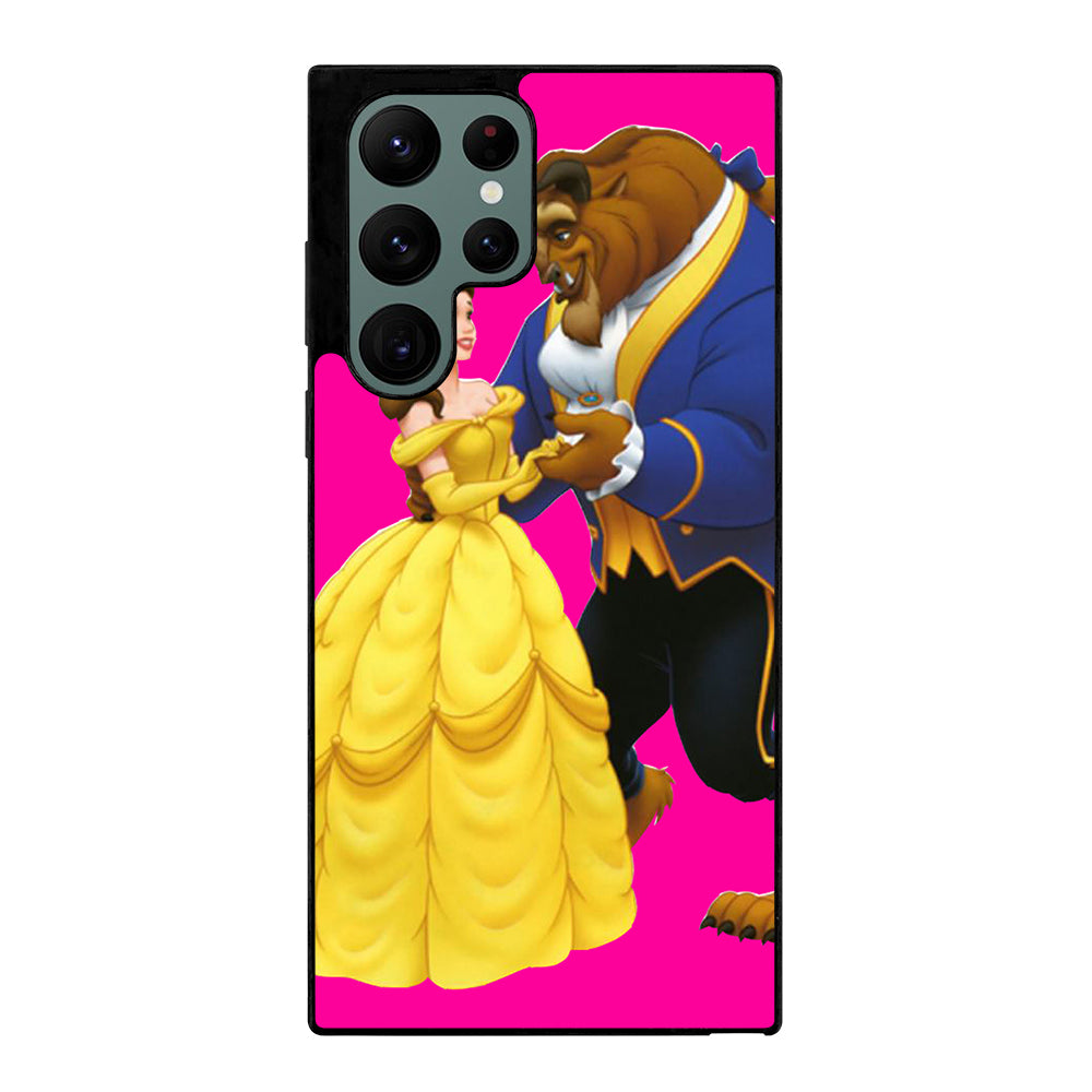 PINKY BEAUTY AND THE BEAST Samsung Galaxy S22 Ultra 5G Case