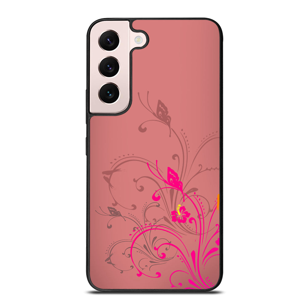 Pink Swirls Samsung Galaxy S22 Plus 5G Case