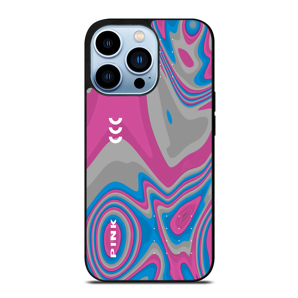 Pink Swirls Liquify iPhone 13 Pro Max Case