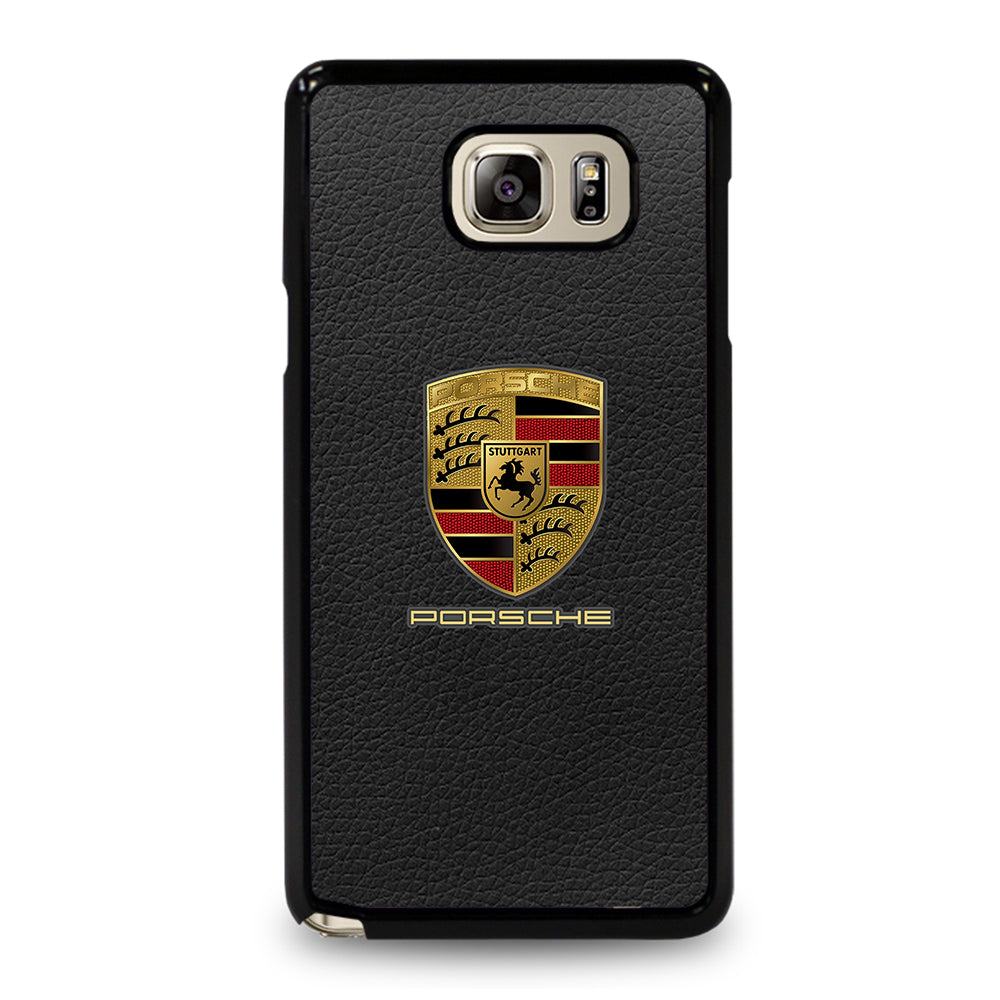 Porsche Leather Logo Samsung Galaxy Note 5 Case