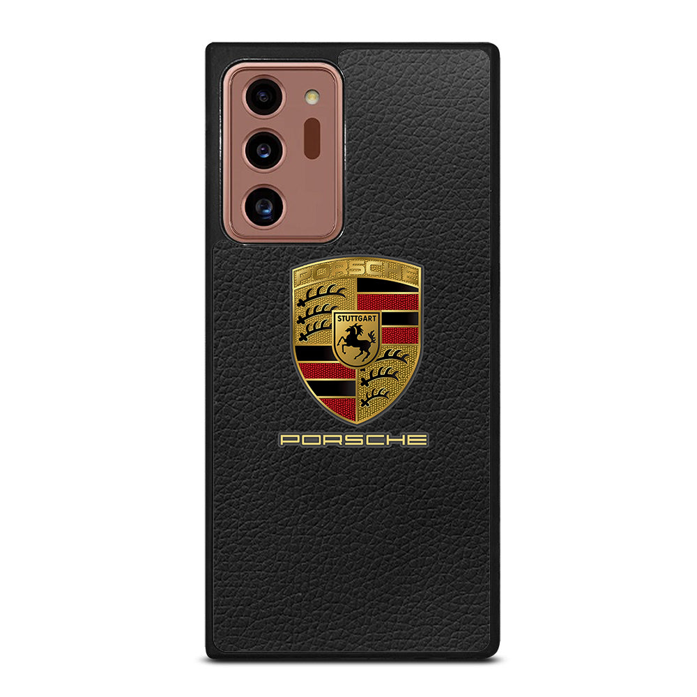Porsche Leather Logo Samsung Galaxy Note 20 Ultra Case
