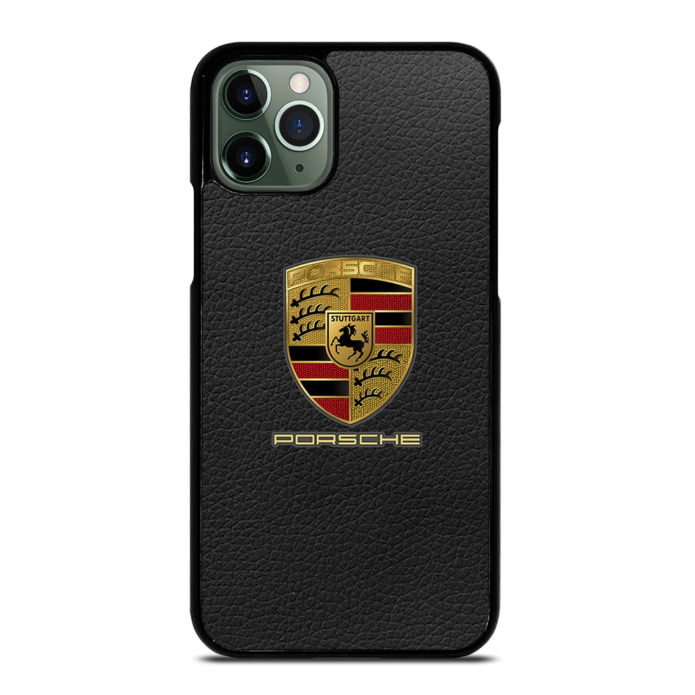 Porsche Leather Logo iPhone 11 Pro Max Case