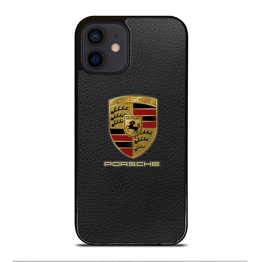 Porsche Leather Logo iPhone 12 Mini Case